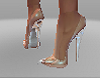 clear heels