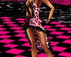 Pink Leopard Dress