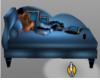 Animated Blue Chaise