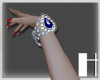H| Blue Bracelet -Left