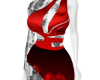 Red Hearts Long Dress