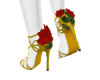 A| Flower Heels