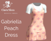 Gabriella Peach Dress