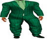 Green Plaid Full Suit M