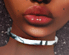 Metal Silver Choker