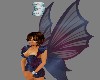 purple&blue fairy wings