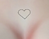 S! Heart Tattoo.