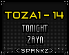 TOZA - Tonight - Zayn