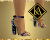 Floral Spring Heels