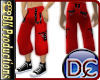 !BK Chain Shorts Red