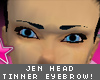 Jen Head TinnerEyebrow