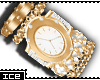 Ice * Gold Watch R