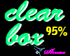 95% clear box
