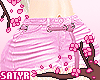 Pink Denim Skirt RXL
