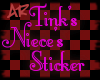 AR Tink's Niece Sticker