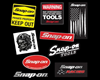 Snap-on Tool Sticker set