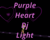Purple Heart Dj Light