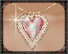 Pearlized GoldPink Heart
