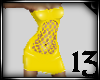 13 Latex FishNet Yellow