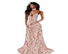 Pink Floral Gown/Gee