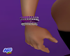 Bracelet Set R/L Purple