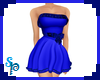 [S] Cocktail Blue Dress