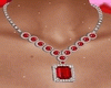 5Pc Ruby & Dia Set