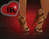 !!1K zone brown heels