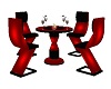 Red /Black Club Table
