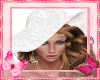 Lace Summer Hat White