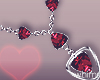 Romantic Red Necklace