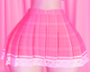 Heart Lace Skirt Pink