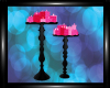 Pink Candles With Stand