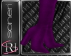Sexy boots purple