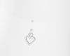 PB Icy Heart Navel Ring