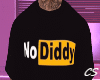 Black No Diddy Tee
