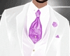 White Purple Tuxedo