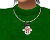 SNOWMAN NECKLACE