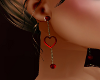 (SL) Demi Heart Earrings