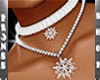 MP Snowflake Necklace