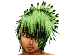 Rave X hair green