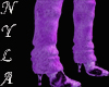 *Ny Purple fur Boots