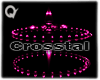 Q| Pink Crosstal