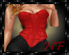 ^HF^ Red Corset Top