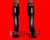 (XP)Leather Black Boots