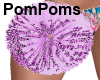 Pink PomPoms sparkly