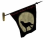 Demonic Wolves Hang Flag