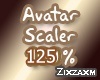avatar scaler 125%