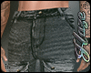 IH] Denim Cargos