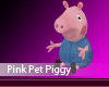 Pink Pet Piggy - Blue
